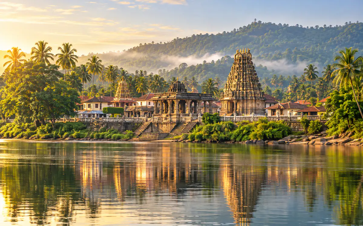 Sringeri Sharada temple — Malnad Temple Circuit holiday package from Thirthahalli