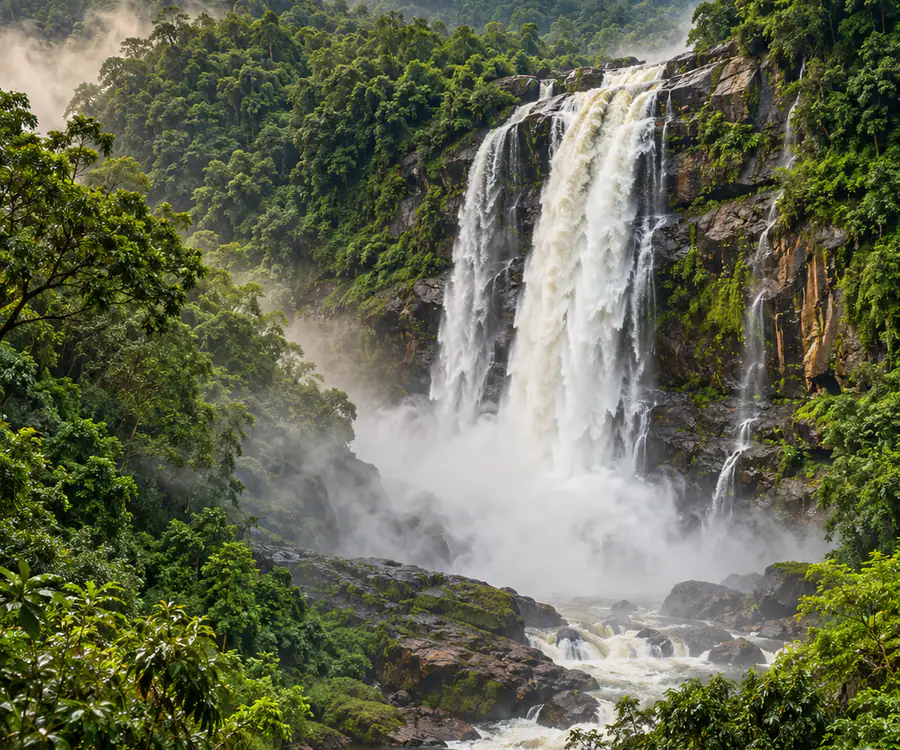 Weekend getaway to the waterfalls and forests of Malnad near Thirthahalli