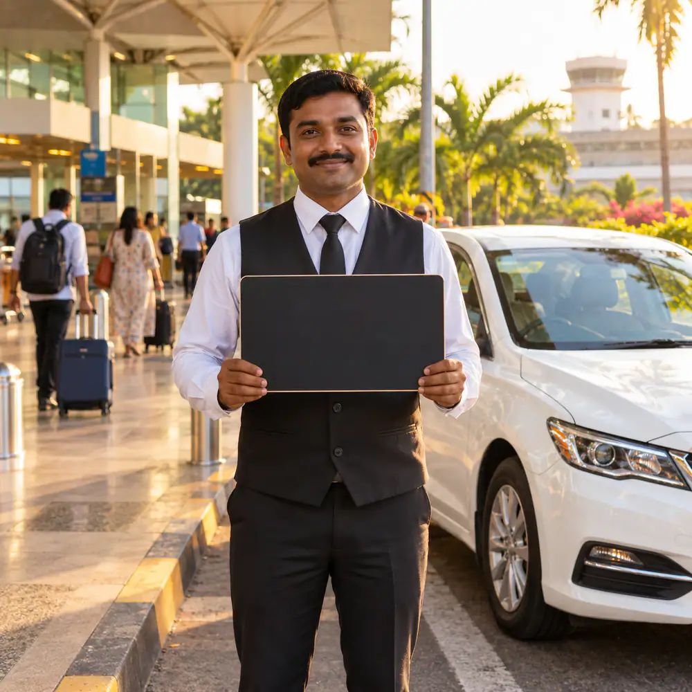 Airport pick-up and drop taxi service from Thirthahalli and Shivamogga