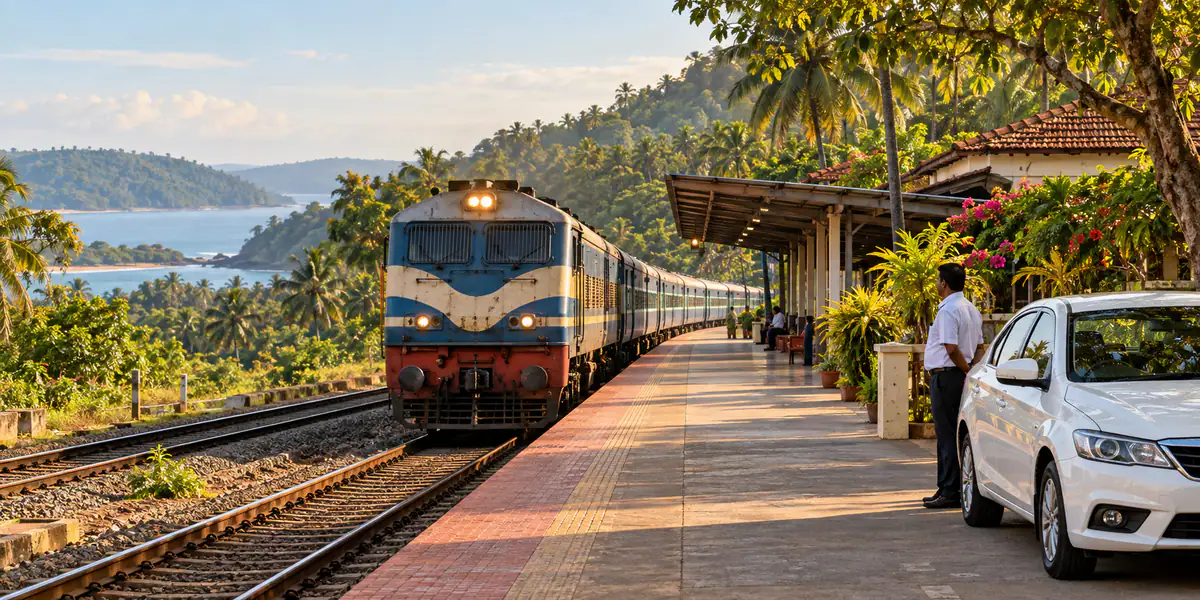 Shivamogga Town Station — pick-up and drop taxi from Thirthahalli