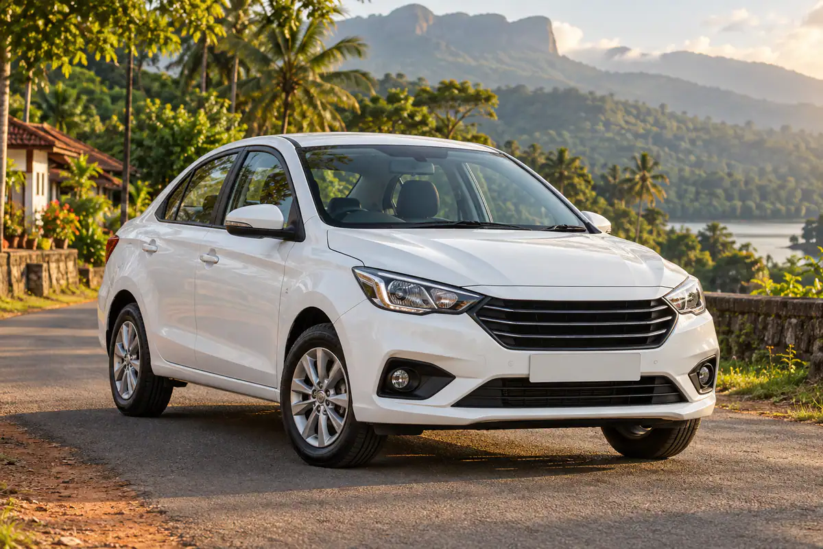 Swift Dzire (4 + 1 seats) for rent with driver in Thirthahalli