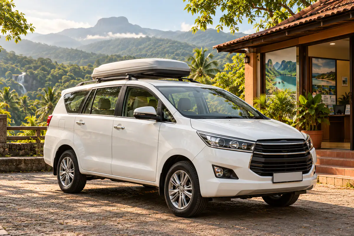 Maruti Ertiga (6 + 1 seats) for rent with driver in Thirthahalli