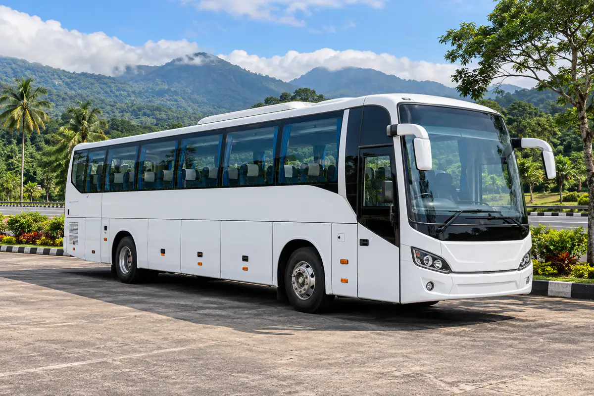 Coach 45 (45 + 1 seats) for rent with driver in Thirthahalli
